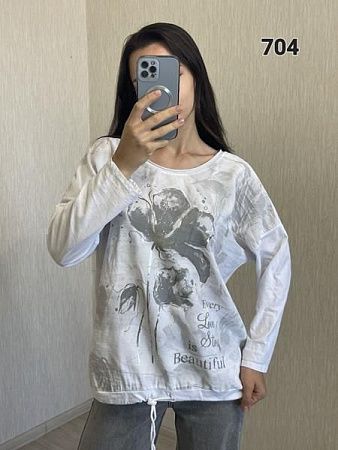 Свитер Fsn 704 white - делук