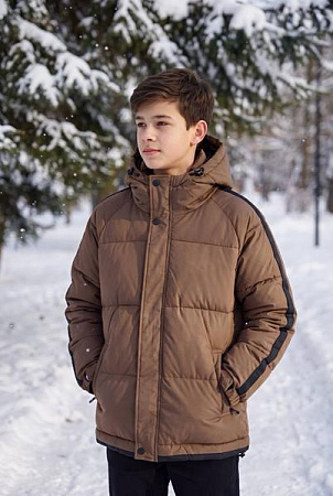 Куртка Delfinka 26345 brown - делук