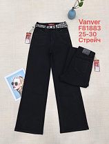 Джинсы Vanver F81883 black - делук