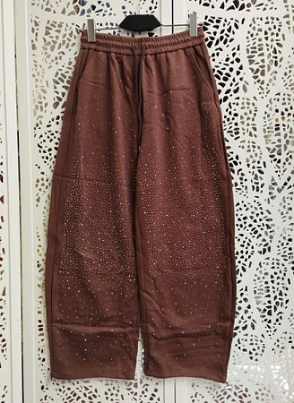 Штаны Спорт Lora LR1188 brown - делук