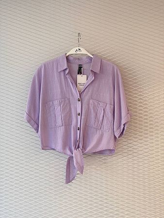 Рубашка New Season 2766 lilac - делук