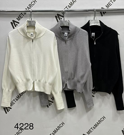 Кофта Met&March 4228 black - делук