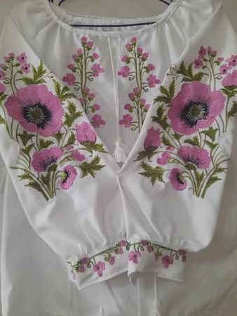 Вышиванка Miki Maki MM14 white - делук