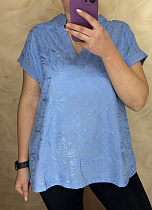 Футболка Levisha 26003 l.blue - делук