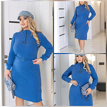 Платье Potok 879 blue - делук