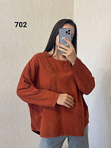 Худи Fsn 702 orange - делук