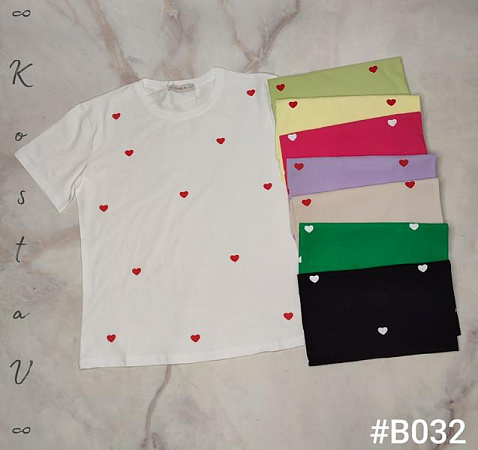 Футболка Kosta B032 mix - делук