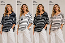 Футболка Kaffir Lily 303 black - делук