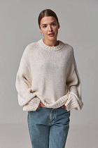 Свитер Lora LR868 l.beige - делук