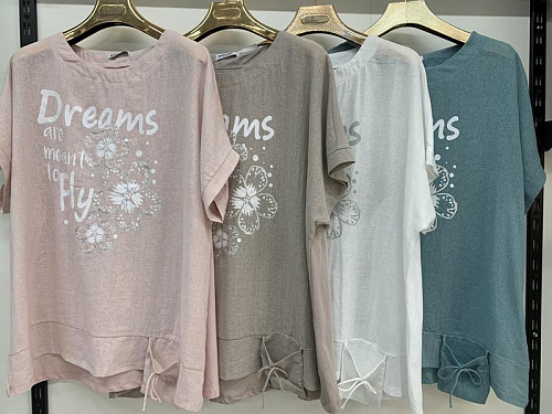 Футболка Dgmd 7391 white - делук