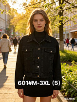 Куртка Jacket 601 black - делук