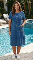Платье Julia JL1228 blue - делук