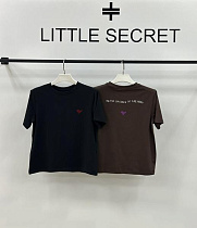 Футболка Little Secret 500543 brown - делук