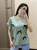 Футболка Fsn 6441 mint - делук
