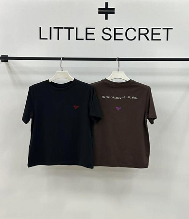 Футболка Little Secret 500543 brown - делук