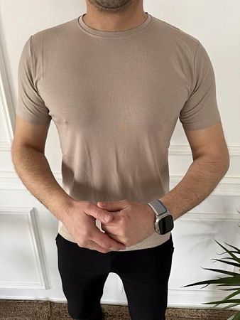 Футболка Nik 55951 beige - делук