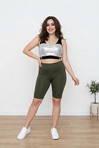 Велосипедки Sport Style 571 khaki - делук