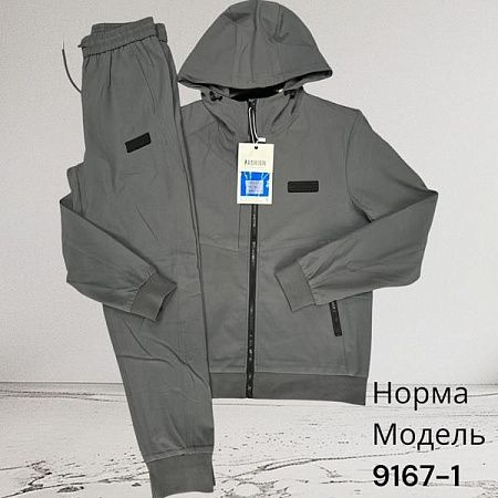 Костюм Спорт Hai 9167-1 grey - делук