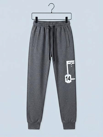 Штаны Спорт Dino D1414 grey - делук