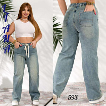 Джинсы Beki 593 l.blue - делук