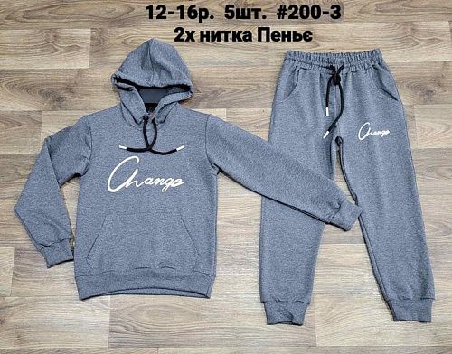 Костюм Спорт Amz 200-3 grey - делук