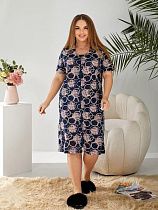 Халат Romeo Life 1030 navy - делук