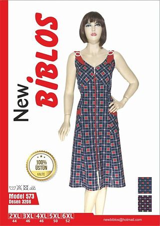 Халат Cotpark 573-3206 blue - делук