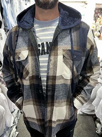 Рубашка Nik 56628 khaki - делук