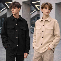 Рубашка Karolina KR424 black - делук