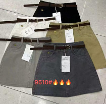 Юбка Nefertiti 9510 l.grey - делук