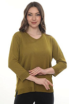 Свитер Julia JL1343 khaki - делук