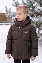 Куртка Delfinka C15 brown - делук