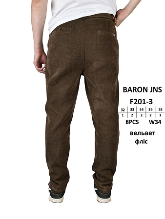 Штаны God Baron F201-3 brown - делук