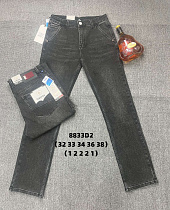 Джинсы God Baron 8833D2 black - делук