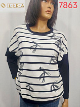 Свитер Lida 7863 white - делук