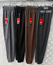 Штаны Спорт Shon S4396 brown - делук