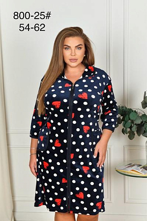 Халат Anion 800-25 navy - делук