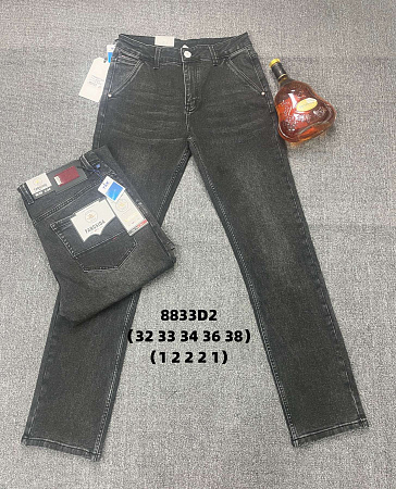 Джинсы God Baron 8833D2 black - делук