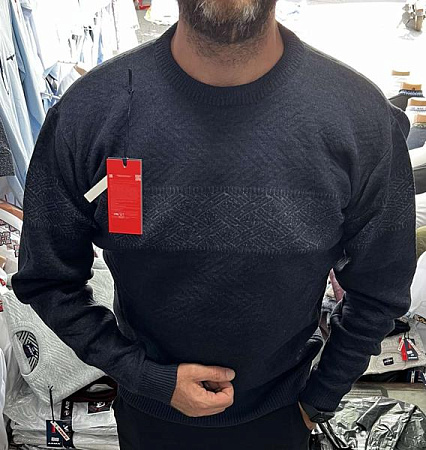 Свитер Nik 56825 d.grey - делук