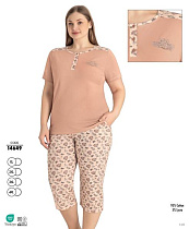 Пижама Cotpark 14649 beige - делук