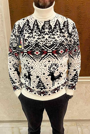 Свитер Nik 56760 white - делук