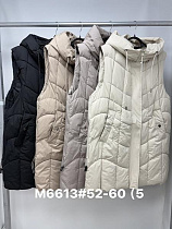 Жилетка Jacket M6613 milk - делук