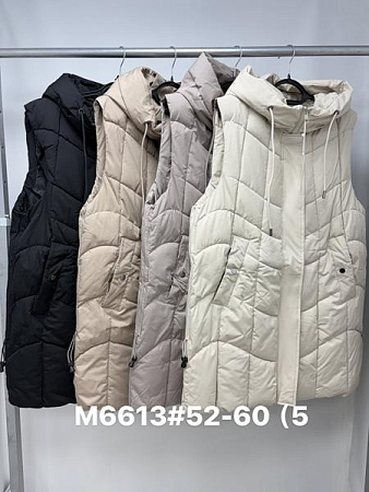 Жилетка Jacket M6613 milk - делук
