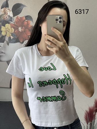 Топ Fsn 6317 white - делук