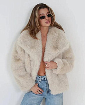 Шуба Modnulya 811-10 beige - делук