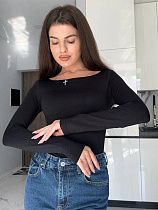 Свитер Arina 4165 black - делук