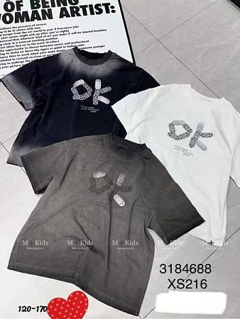 Футболка Sunnytot XS216 black - делук