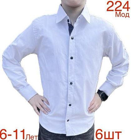 Рубашка Надийка 224-4 white - делук