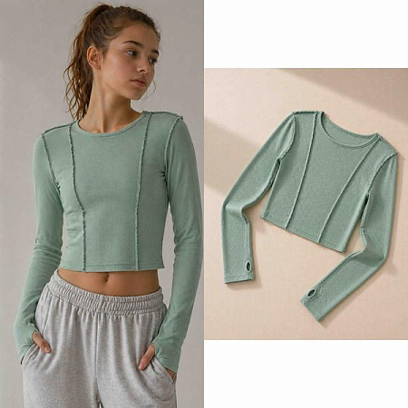 Свитер Karolina KR510 mint - делук