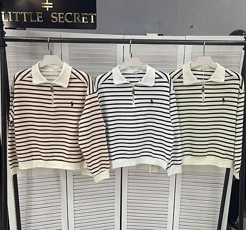 Свитер Little Secret 1365 beige-black - делук